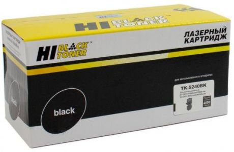 Тонер-картридж Hi-Black TK-5240Bk для Kyocera P5026cdn/M5526cdn 4000стр Черный
