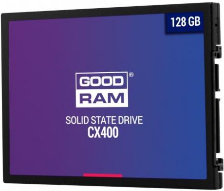 Твердотельный накопитель SSD 2.5" 128 Gb Goodram CX400 Read 550Mb/s Write 450Mb/s 3D NAND TLC