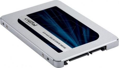 Твердотельный диск 250GB Crucial MX500, 2.5", SATA III [R/W - 560/510 MB/s] 3D NAND TLC