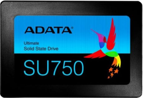 Твердотельный накопитель SSD 2.5" 256 Gb A-Data ASU750SS-256GT-C Read 550Mb/s Write 520Mb/s 3D NAND TLC