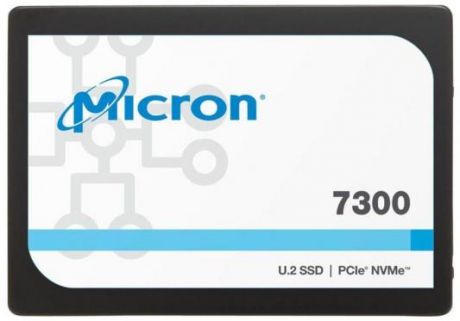 MICRON 7300 MAX 6.4TB Enterprise SSD, U.2, PCIe Gen3 x4, Read/Write: 3000 / 1900 MB/s, Random Read/W