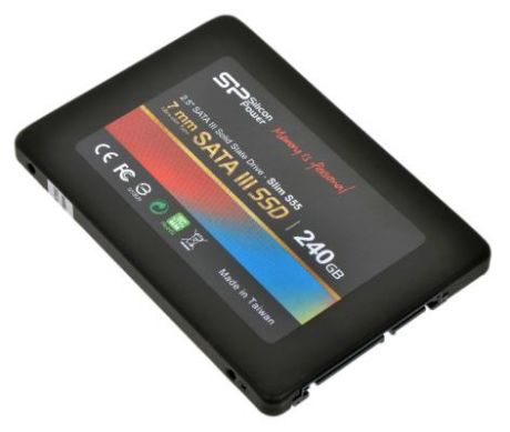 Твердотельный накопитель SSD 2.5" 240 Gb Silicon Power S55 Read 556Mb/s Write 480Mb/s SATA III SP240GBSS3S55S25