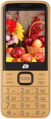Мобильный телефон ARK Power 4 золотистый 2.8" 32 Мб Bluetooth