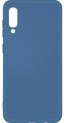 Чехол-накладка для Samsung Galaxy A30s/A50s/A50 DF sOriginal-03 Blue клип-кейс, силикон, микрофибра