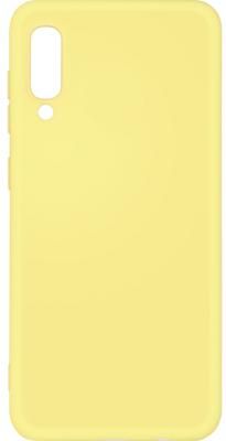 Чехол-накладка для Samsung Galaxy A30s/A50s/A50 DF sOriginal-03 Yellow клип-кейс, силикон, микрофибра