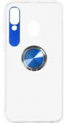 Чехол с кольцом-держателем для Samsung Galaxy A40 DF sTRing-03 (blue)