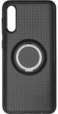 Чехол с кольцом-держателем для Samsung Galaxy A70 DF sBlackRing-05 (black)
