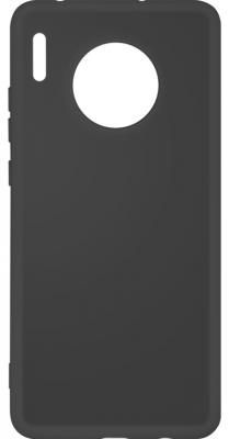 Чехол-накладка для Huawei Mate 30 DF hwOriginal-05 Black клип-кейс, силикон, микрофибра