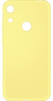 Чехол-накладка для Honor 8A / 8A Pro DF hwOriginal-03 Yellow клип-кейс, силикон, микрофибра
