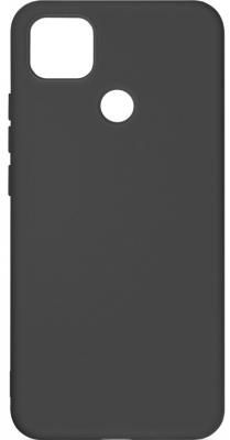 Силиконовый чехол с микрофиброй для Xiaomi Redmi 9C DF xiOriginal-14 (black)
