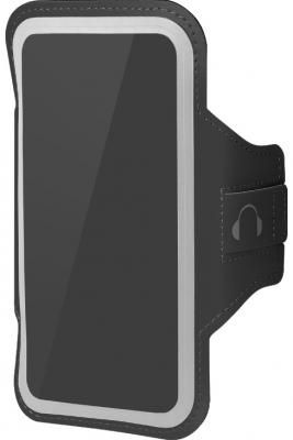 Чехол спортивный (неопрен+полиэстер) для смартфонов до 5.8 дюймов DF SportCase-03 (black)