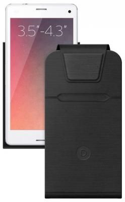 Чехол Deppa для смартфонов Flip Fold S 3.5''-4.3' черный 87015