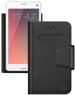 Чехол-подставка Deppa для смартфонов Wallet Fold S 3.5