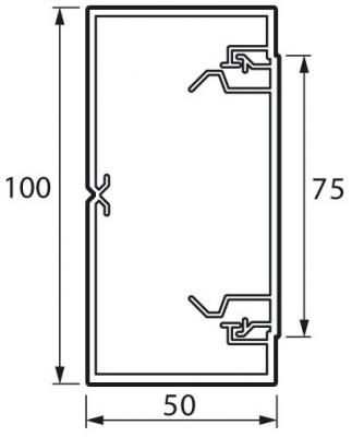 Кабель-канал Legrand Metra 100х50мм 638081