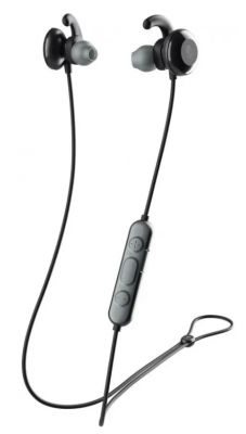 Наушники Skullcandy Наушники спортивные беспроводные внутриканальные JIB+ ACTIVE WIRELESS, черно-серые