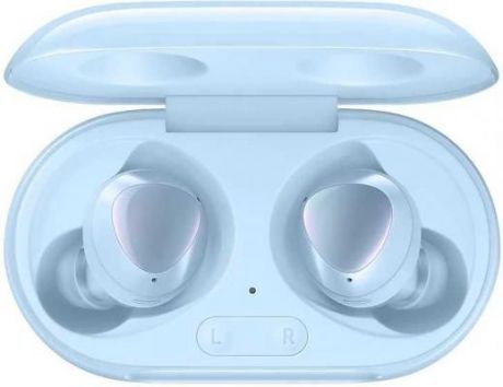 Гарнитура вкладыши Samsung Buds+ голубой беспроводные bluetooth (в ушной раковине)