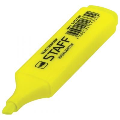Текстовыделитель STAFF Текстмаркер 1-5 мм желтый