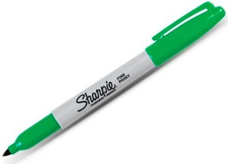 Маркер перманентный Paper Mate SHARPIE FINE PM-S0810960 1 мм зеленый