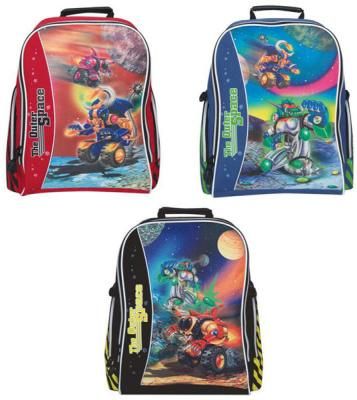 Школьный рюкзак Tiger Enterprise The Outer Space разноцветный 2822/TG в ассортименте