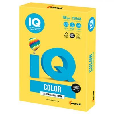 Цветная бумага IQ A4 250 листов