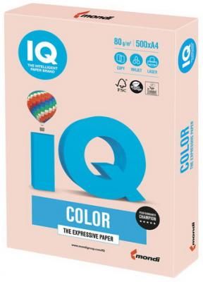 Бумага IQ color, А4, 80 г/м2, 500 л., пастель, темно-кремовая, SA24