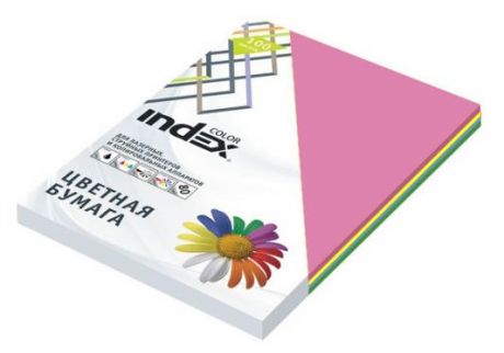 Цветная бумага Index Color 4670303204151 A4 250 листов