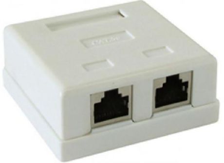 Розетка внешняя NAS214 RJ-45 кат.STP 5e внешняя двойная экранированная