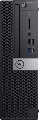 ПК Dell Optiplex 5070 SFF i7 9700 (3)/8Gb/SSD512Gb/UHDG 630/DVDRW/Windows 10 Professional/GbitEth/200W/клавиатура/мышь/черный