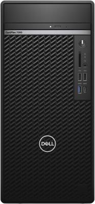 ПК Dell Optiplex 7090 MT i7 10700 (2.9)/8Gb/SSD256Gb/RX 640 4Gb/DVDRW/CR/Windows 10 Professional/GbitEth/WiFi/BT/260W/клавиатура/мышь/черный