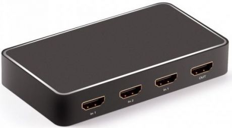 Greenconnect Переключатель HDMI V2.0+USB Charge 3 к 1 (GL-vA17)