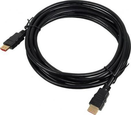 Кабель HDMI 1.5м BURO BHP V1.4 круглый черный