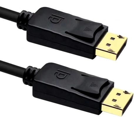Кабель DisplayPort 3м VCOM Telecom CG800-3M круглый черный