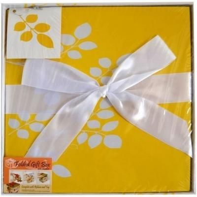 Коробка подарочная Golden Gift Цветочный узор 25x25x25 см PW1054/255