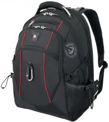 Рюкзак с отделением для ноутбука WENGER функция ScanSmart 35 л черный