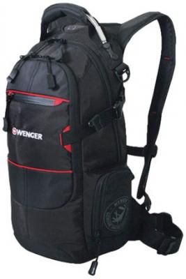 Рюкзак туристический дышащая спинка WENGER "Narrow Hiking Pack" 22 л черный