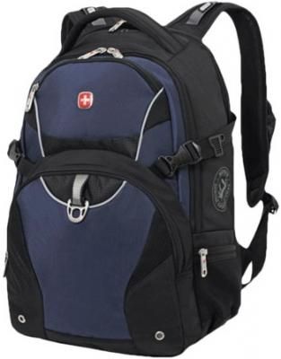 Рюкзак WENGER, универсальный, черно-синий, 32 л, 36х19х47 см, 3263203410