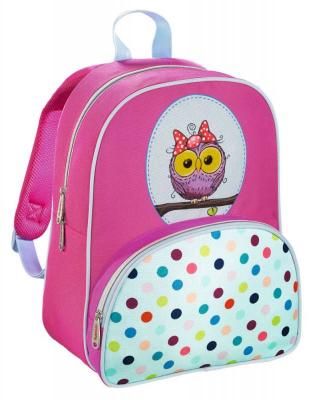 Дошкольный рюкзак ортопедический HAMA Sweet Owl 18 л голубой розовый 00139105