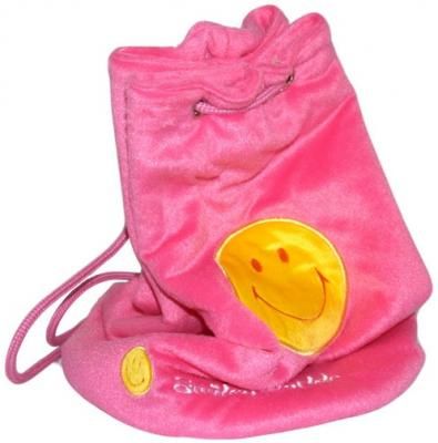 Рюкзак декоративный Flavio Ferrucci со смайликом розовый BG1268