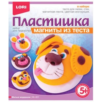 Набор для лепки из теста Lori Милые мордашки