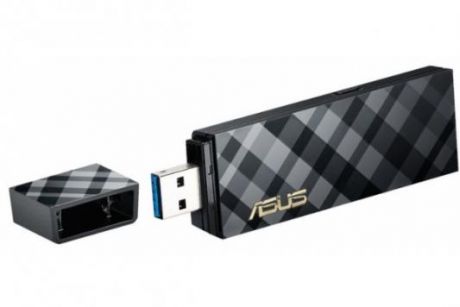 Беспроводная сетевая карта ASUS USB-AC54 Двухдиапазонный беспроводной USB-адаптер стандарта 802.11a/b/g/n/ac USB 3.0