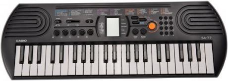 Синтезатор Casio SA-77 44 мини-клавиши 5 ударных пэдов серый