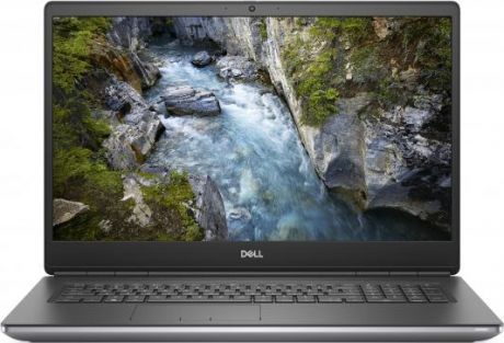 Ноутбук Dell Precision 7750 Core i7 10850H/16Gb/SSD1Tb/NVIDIA Quadro RTX 3000 6Gb/17.3"/WVA/UHD (3840x2160)/Windows 10 Professional 64/grey/WiFi/BT/Cam