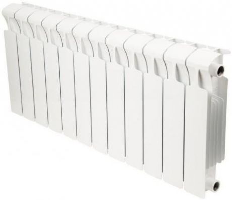 Биметаллический радиатор RIFAR Monolit Ventil 350 12 сек. прав. (Кол-во секций: 12; Мощность, Вт: 1608; Подключение: правое)