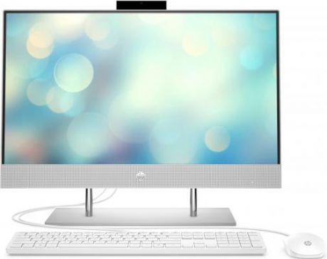 HP 24-dp0020ur AiO 23.8"(1920x1080)/Touch/Intel Core i7 1065G7(1.3Ghz)/8192Mb/512SSDGb/noDVD/Ext:GeForce MX330(2048Mb)/Cam/WiFi/war 1y/Natural silver/W10 + USB KBD, USB MOUSE