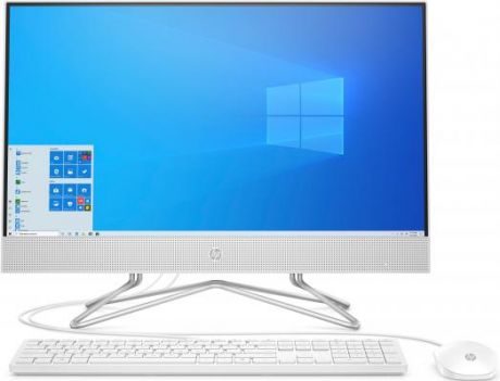 Моноблок 21.5" HP 22-df0102ur 1920 x 1080 AMD Ryzen-3 3250U 8Gb SSD 256 Gb AMD Radeon Graphics Windows 10 Home белый 496W9EA