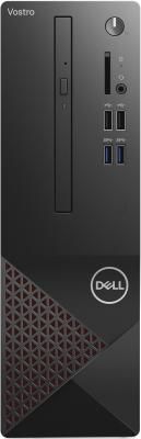 Dell Vostro 3681 SFF Intel Core i3 10100(3.6Ghz)/8 GB/SSD 256 GB/DVD-RW/UHD 630/BT/WiFi/MCR/1y NBD/black/W10Pro