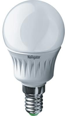 Лампа светодиодная шар Navigator NLL-G45-7-230-4K-E14 ( 94 468) E14 7W 4000K