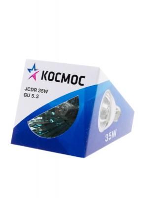 Лампа галогенная с отражателем КОСМОС JCDR 220В/35Вт GU5.3