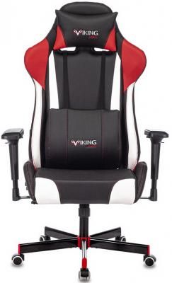 Кресло для геймеров Zombie VIKING TANK чёрный красный белый