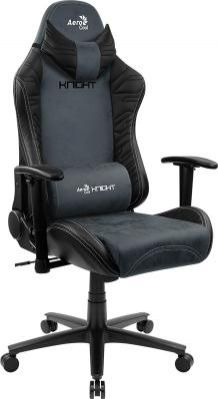 Кресло для геймеров Aerocool KNIGHT Steel Blue чёрный темно-синий (4710562751215)